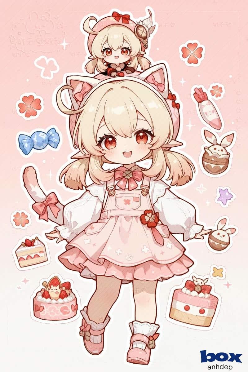 Album ảnh hình nền chibi mới