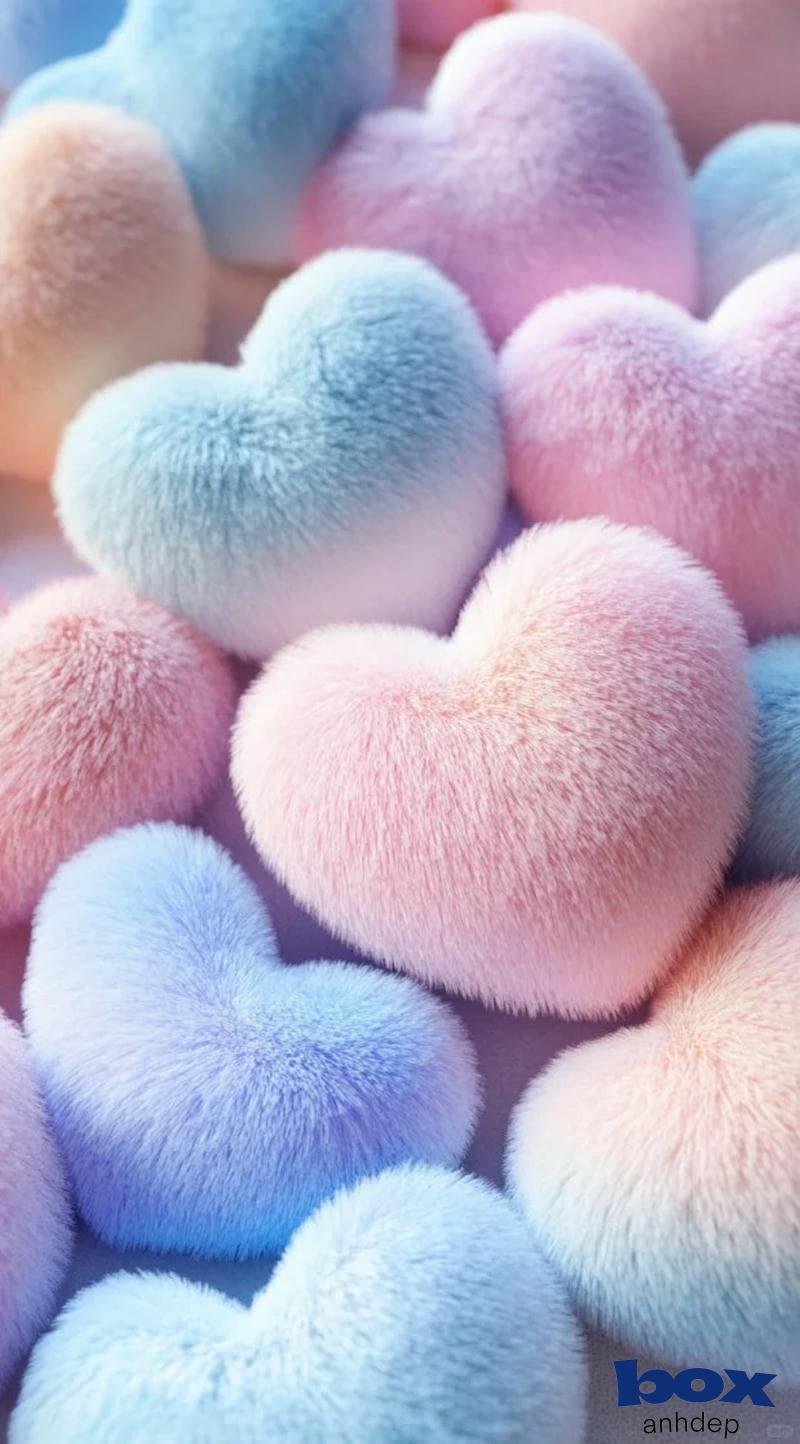 Album hình nền trái tim mới