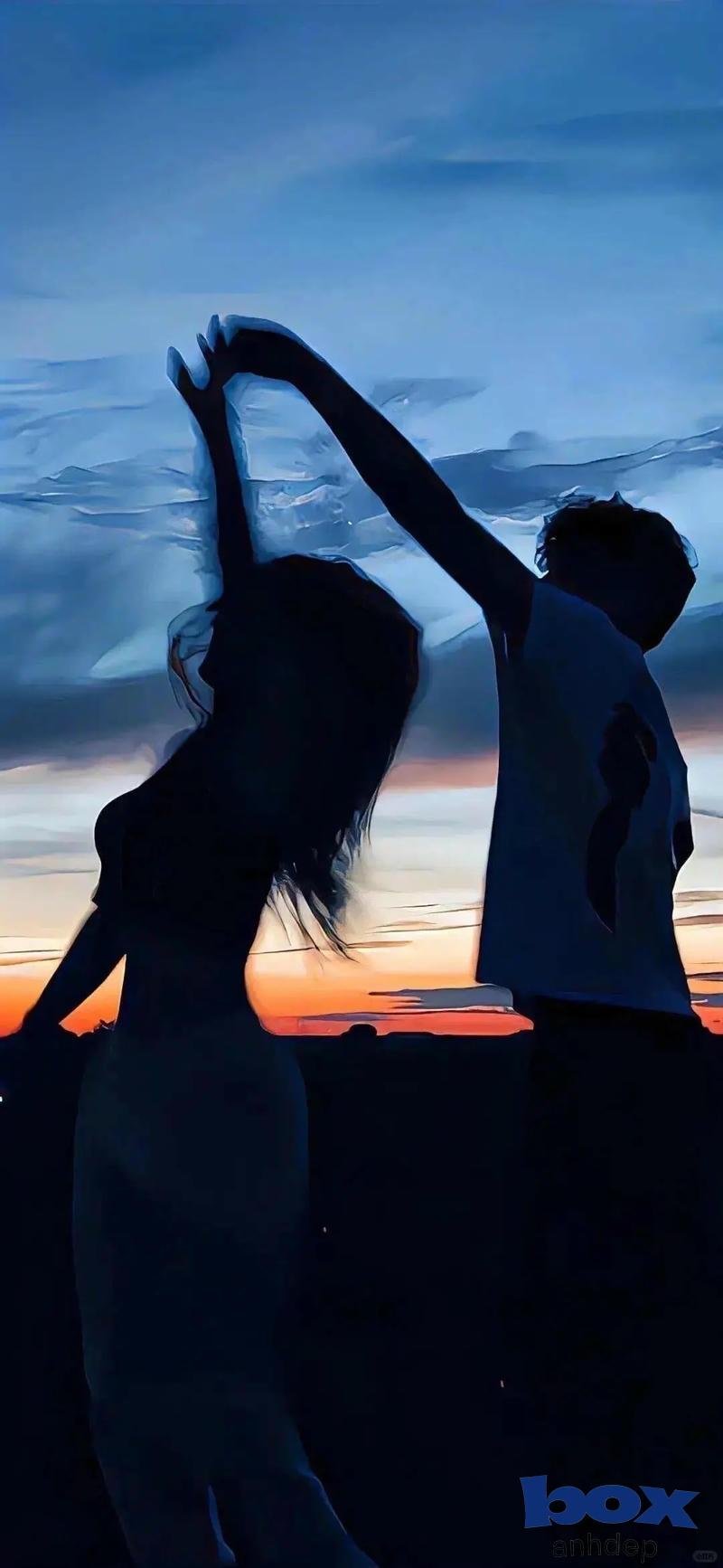 Ảnh hình nền cặp đôi sắc nét