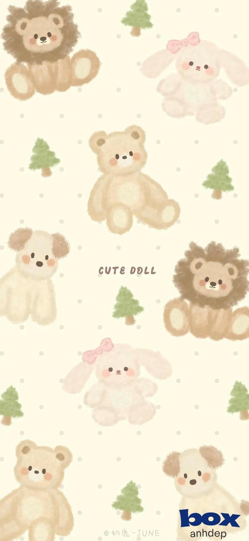 Bộ sưu tập hình nền dễ thương mới