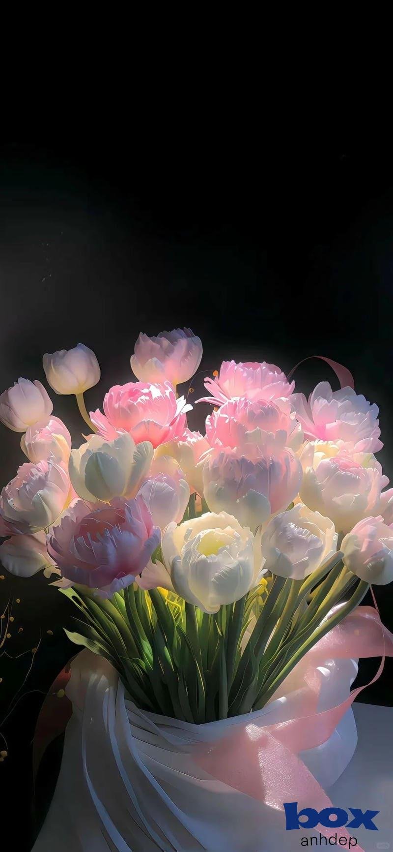 Loạt hình nền hoa cuốn hút