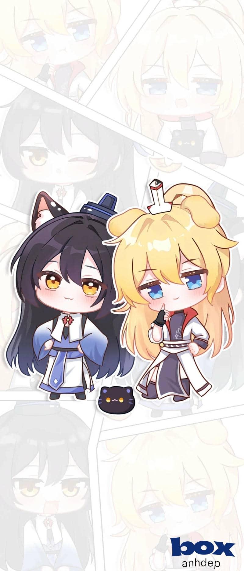 Ngắm hình nền chibi mới nhất