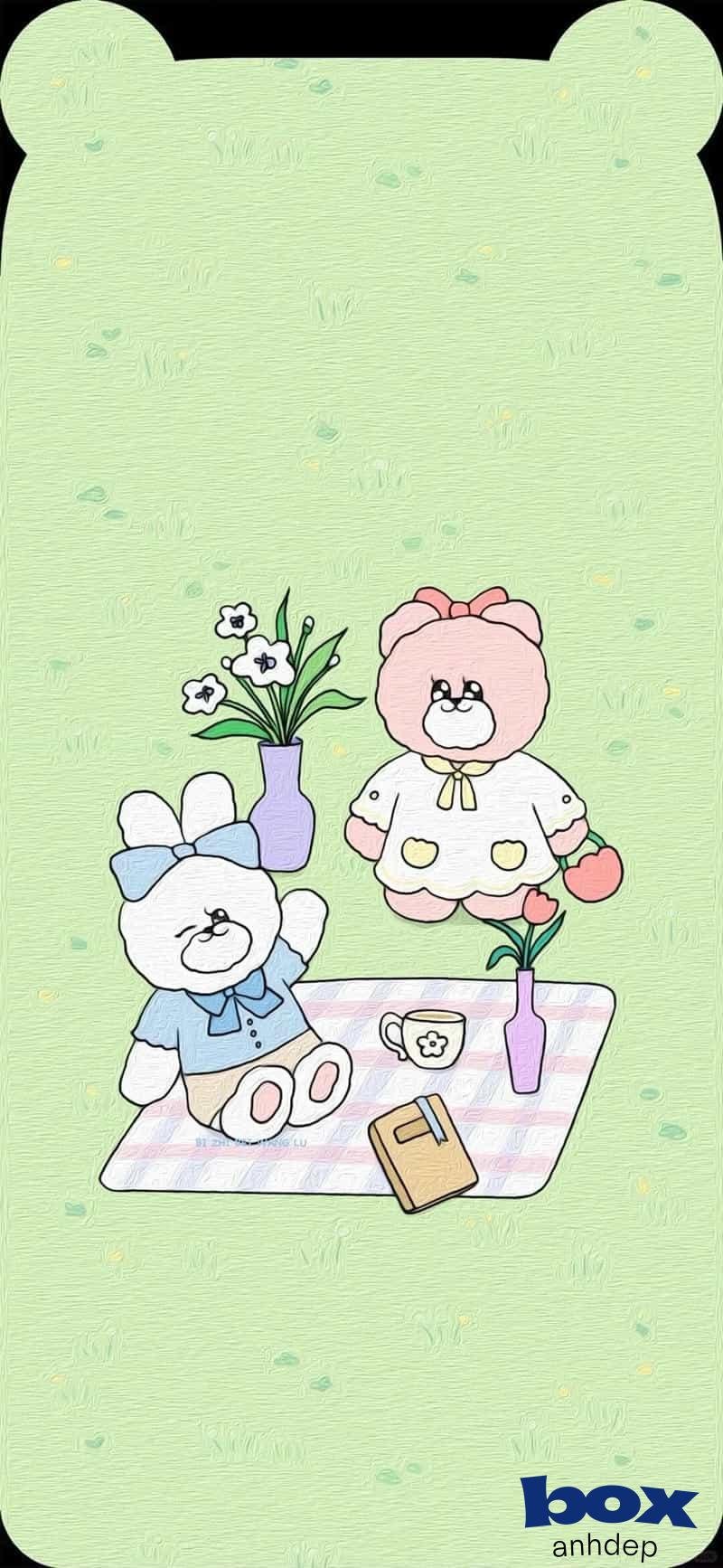 Ngắm hình nền dễ thương miễn phí