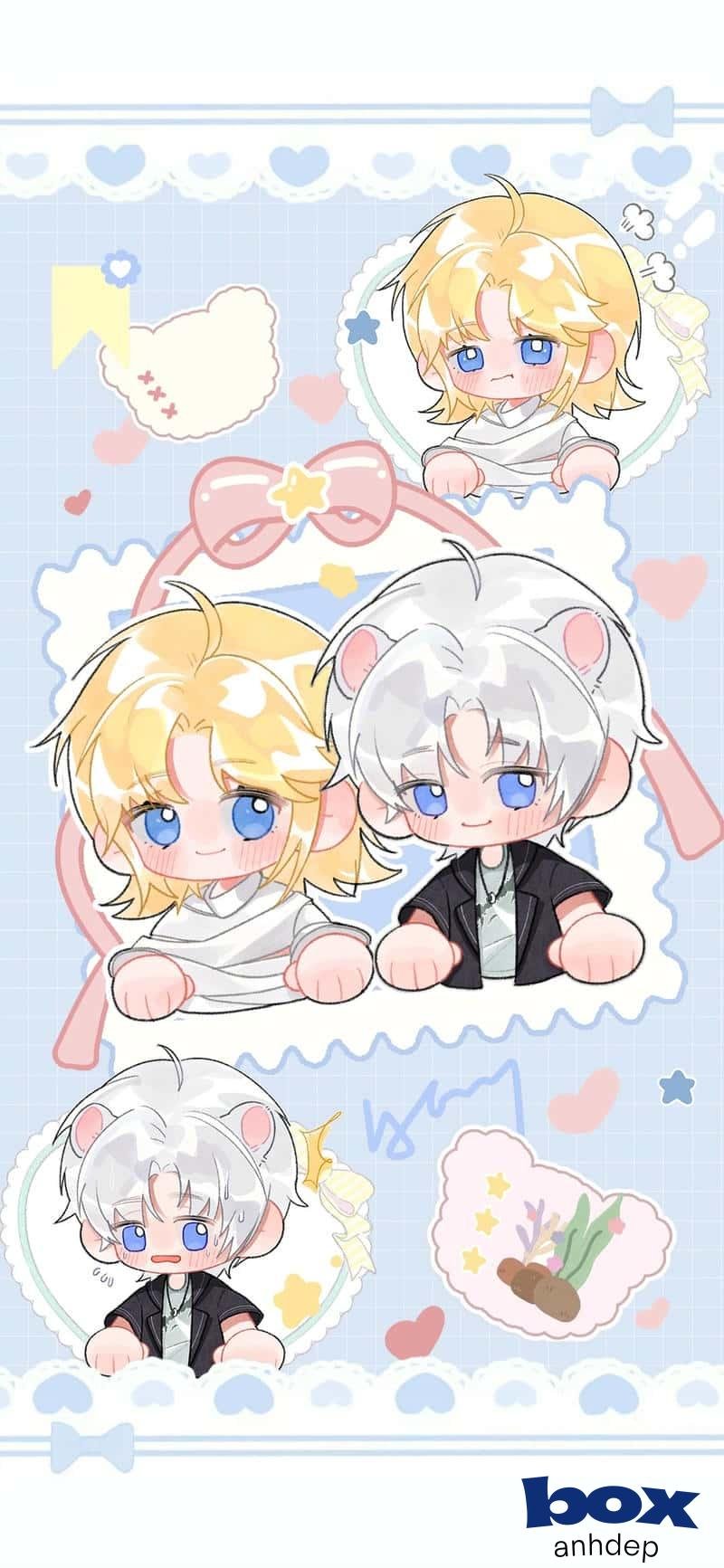 Tải bộ hình nền chibi mới nhất