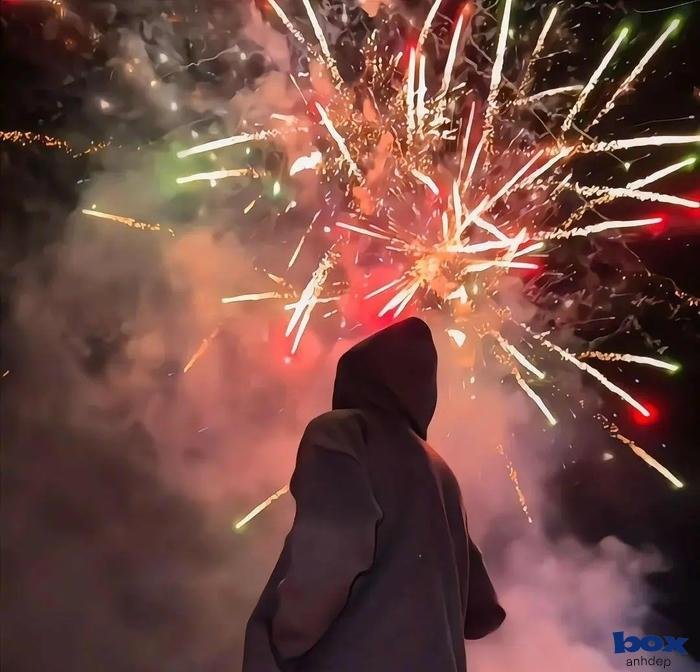 ảnh nam buồn rực lửa