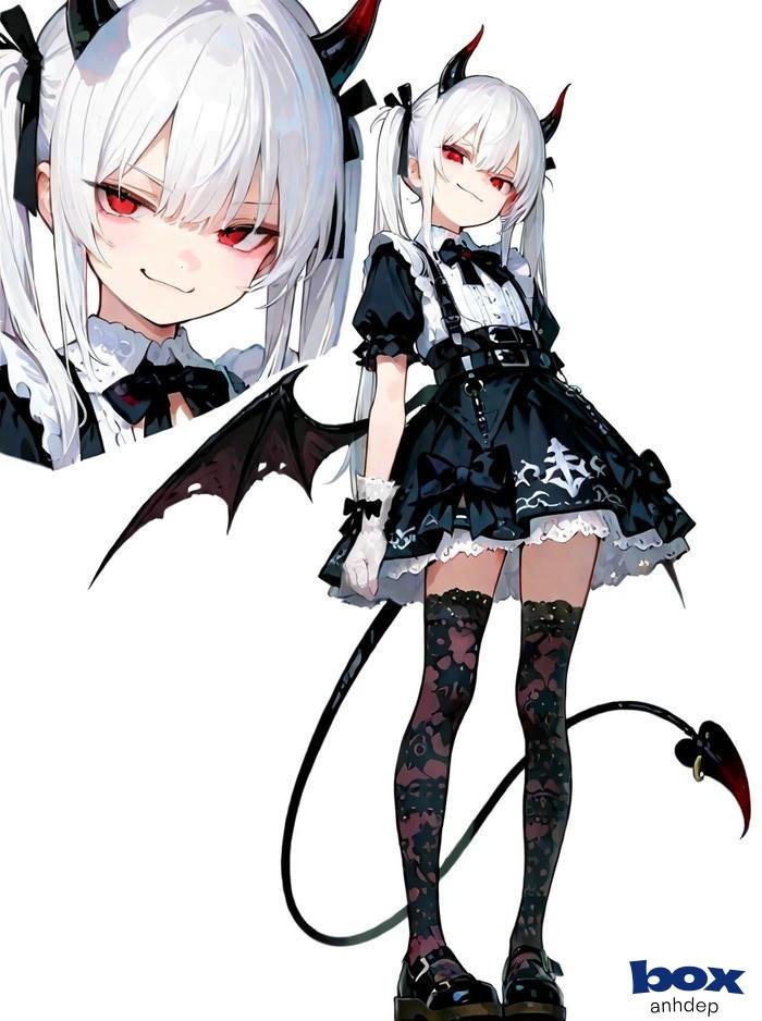 avatar ác quỷ tỏa sáng