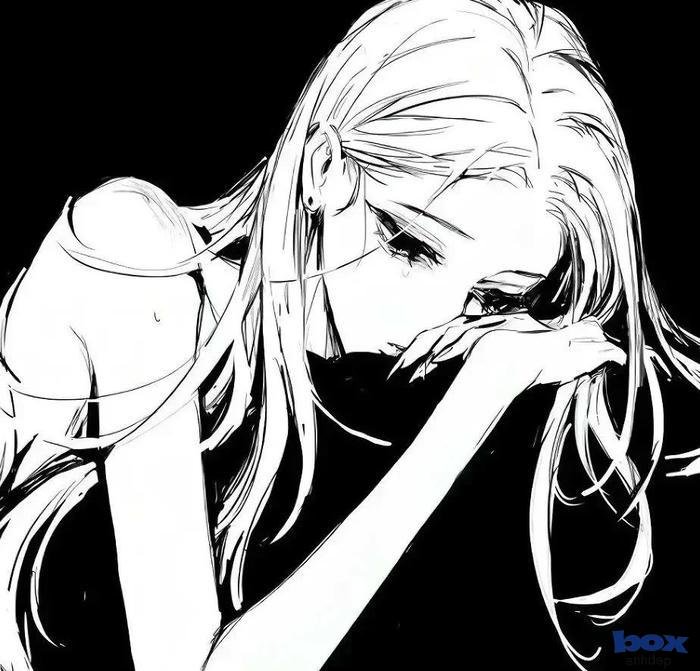 avatar buồn nữ anime