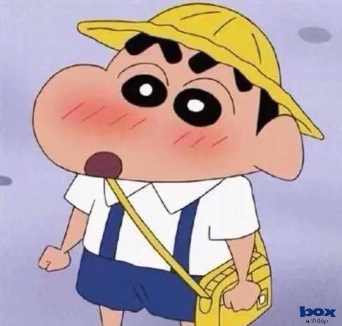 avatar đi học bài dễ thương