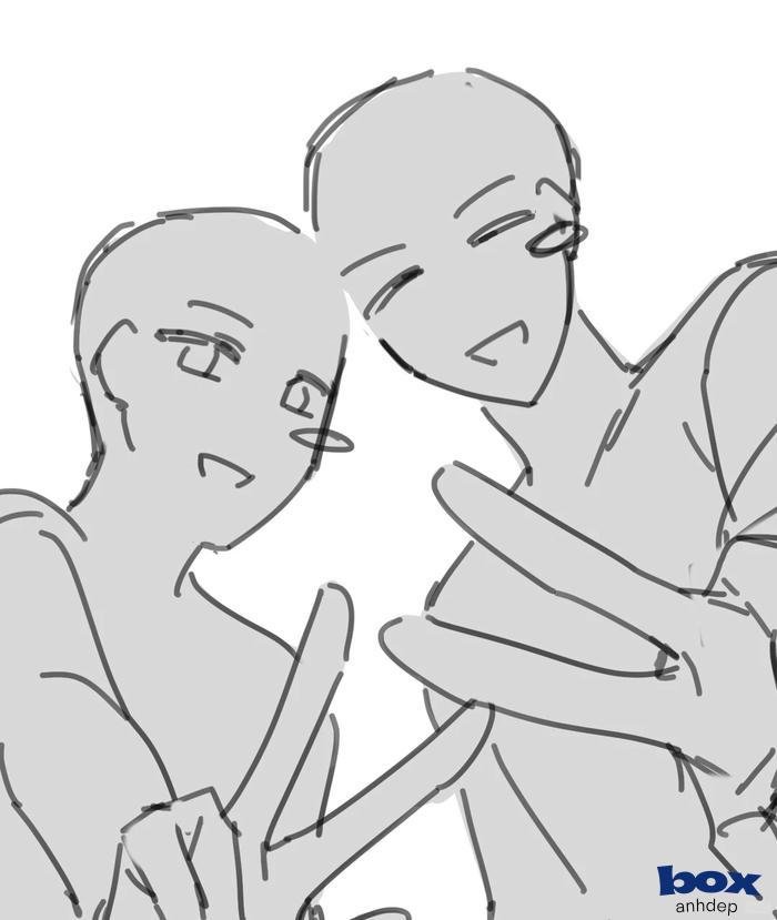 avatar đôi bạn thân nam