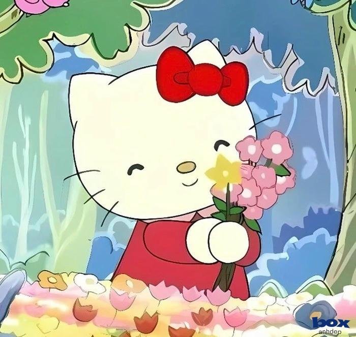 avatar hoạt hình màu sắc pastel