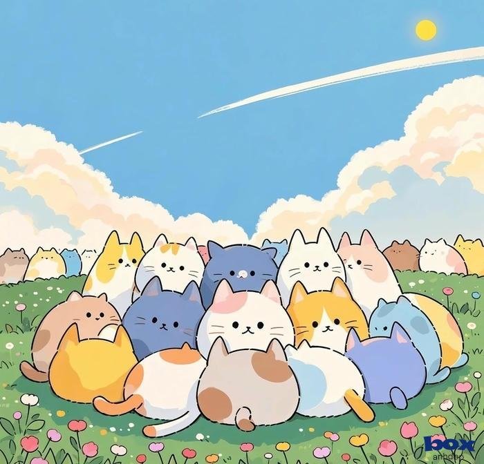 avatar nhóm rực rỡ sắc màu