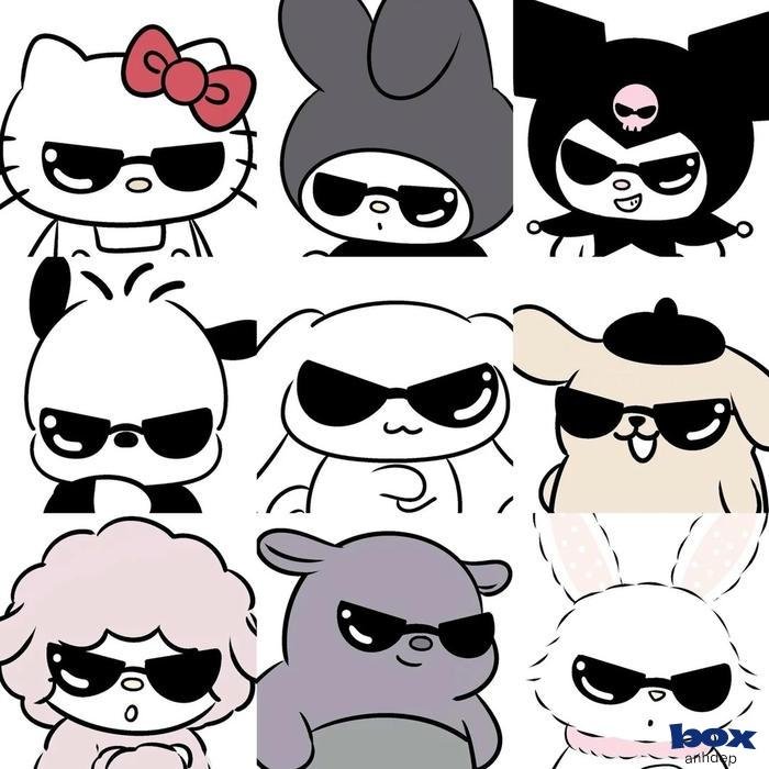 avatar nhóm sắc nét 4k