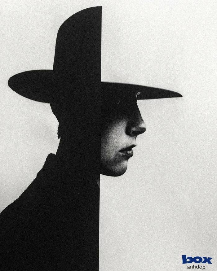 avatar trắng đen chill nhẹ nhàng