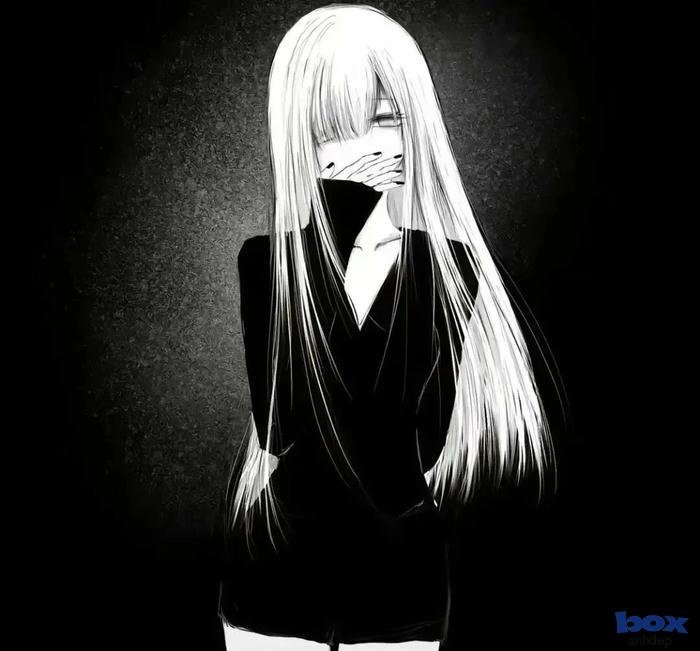 avatar trắng đen phong cách Hàn Quốc