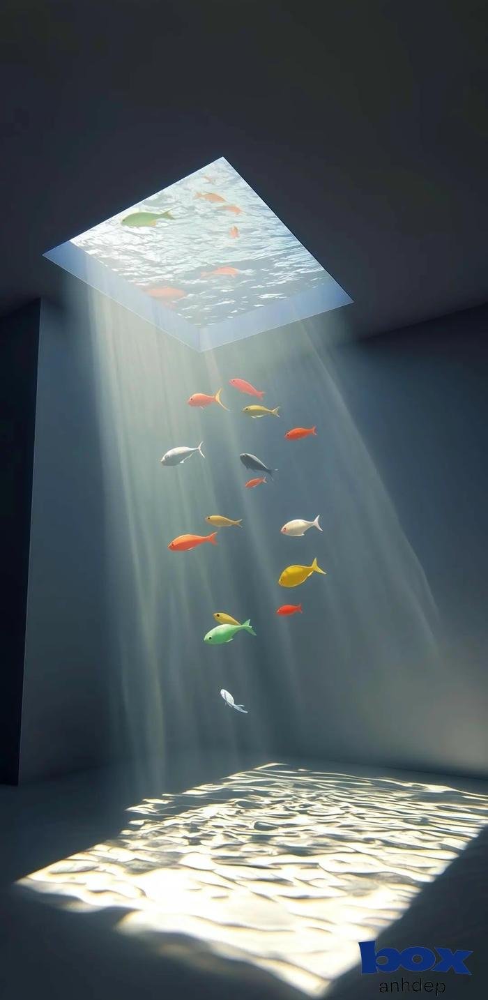 avatar trong suốt thu hút ánh nhìn