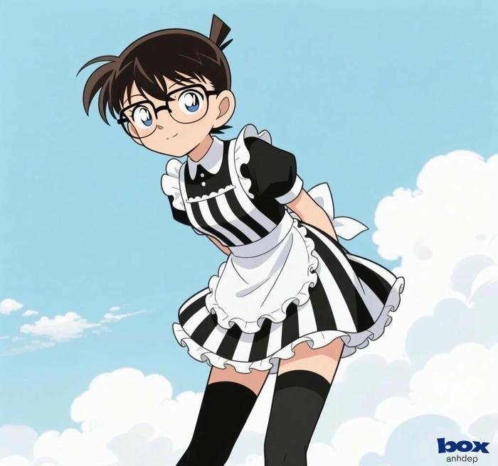 conan hầu gái cosplay