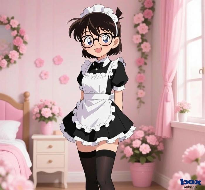 conan hầu gái dep