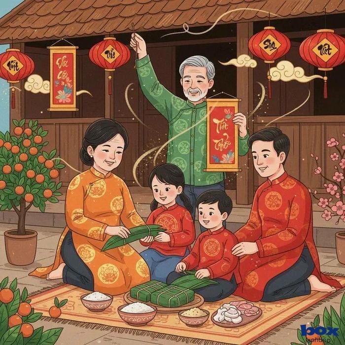 đẳng cấp avatar mừng xuân