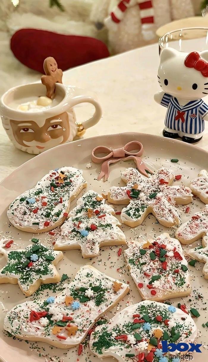 giáng sinh xanh đỏ hd