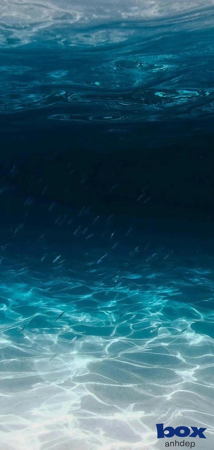 hình nền biển xanh ngọc bích