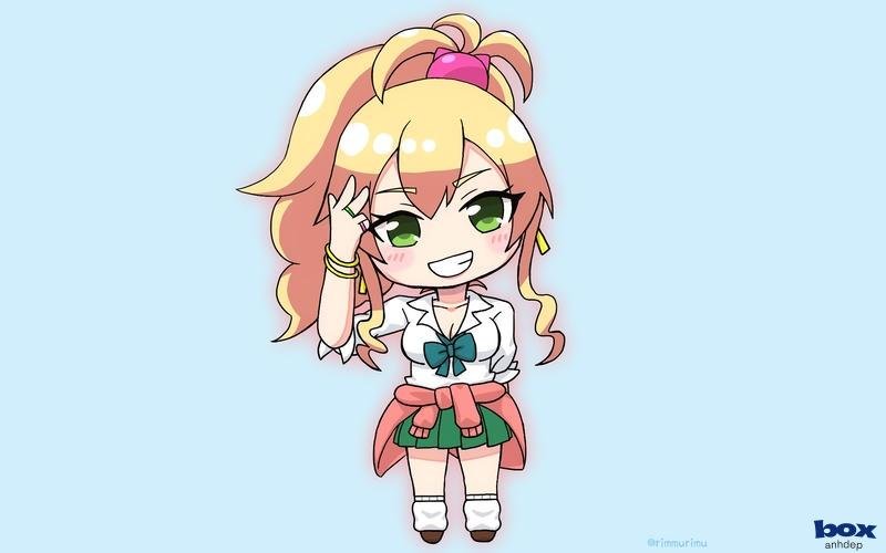 hình nền chibi dễ thương