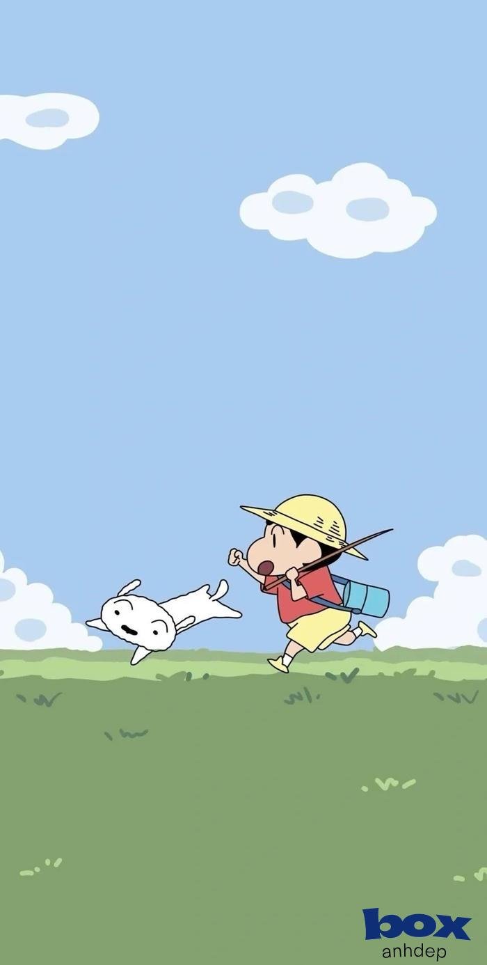 hình nền shin chan cute 4k