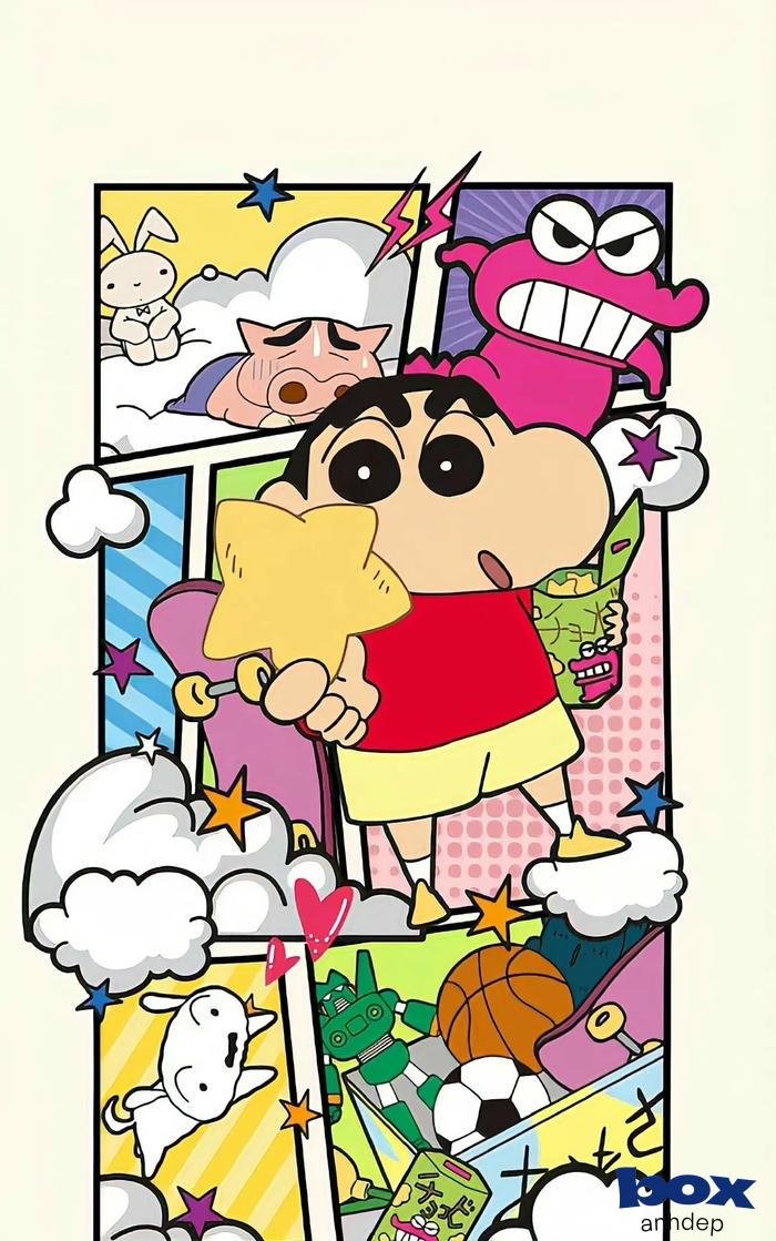 hình nền shin nghịch ngợm 4k