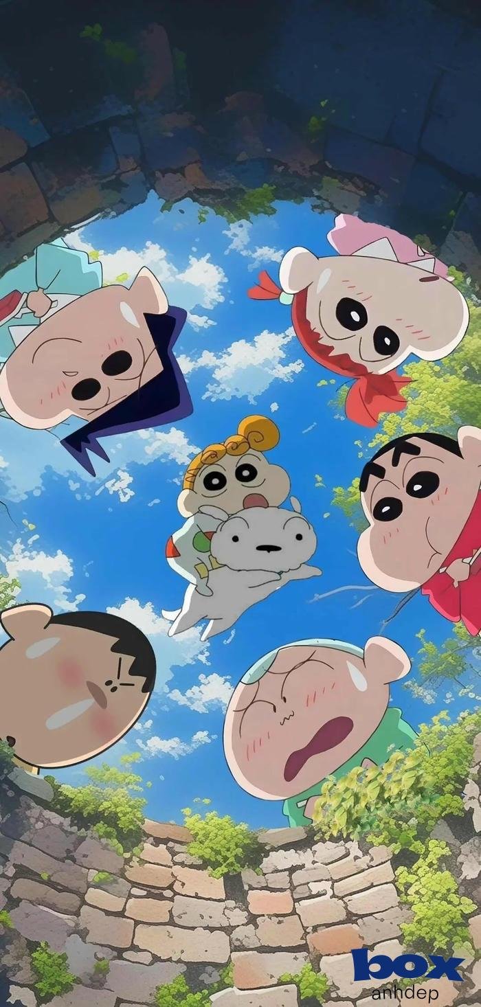 hình nền shin và những người bạn