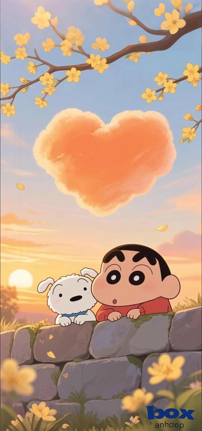 hình nền shin và thế giới thần tiên