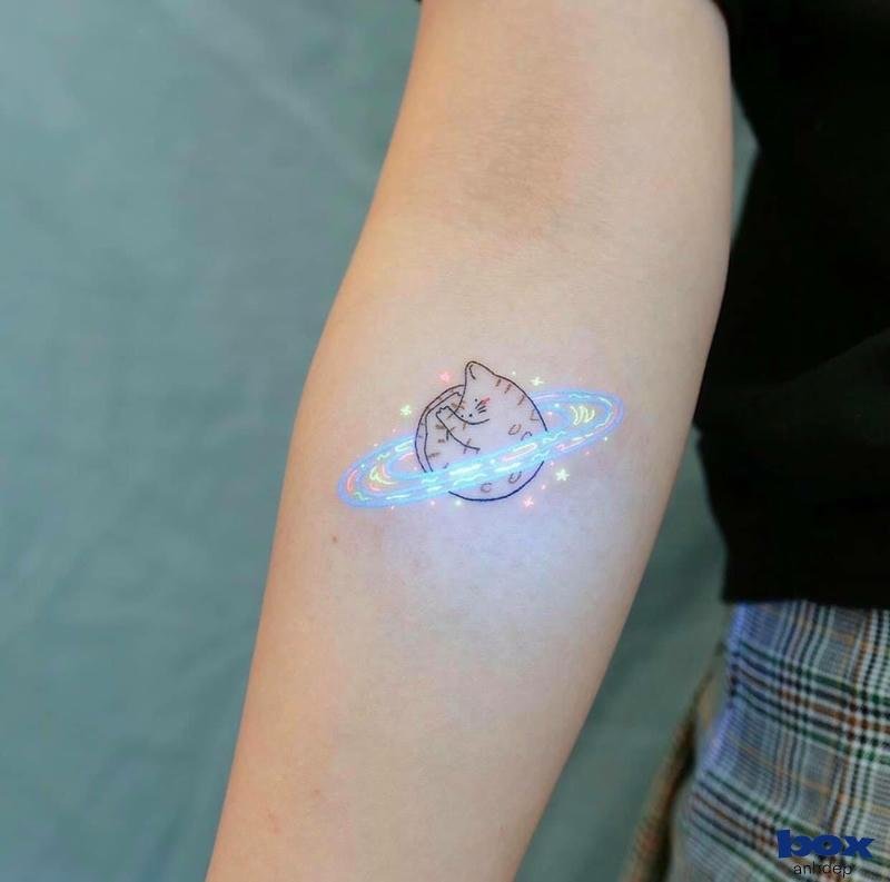 hình xăm cánh tay nữ cute