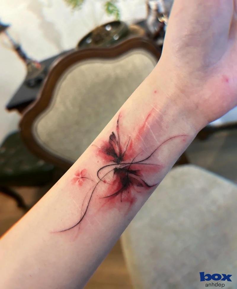 hình xăm cổ tay nam chất