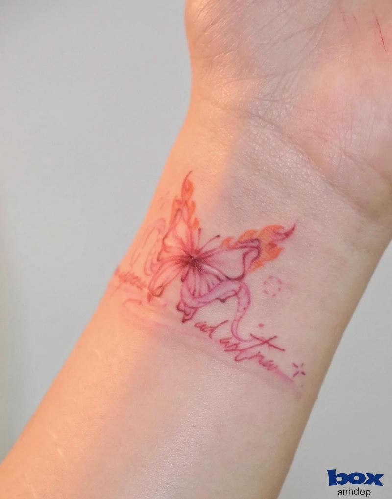 hình xăm cổ tay nam