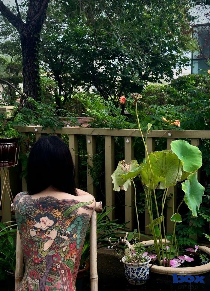 hình xăm đẹp ở lung