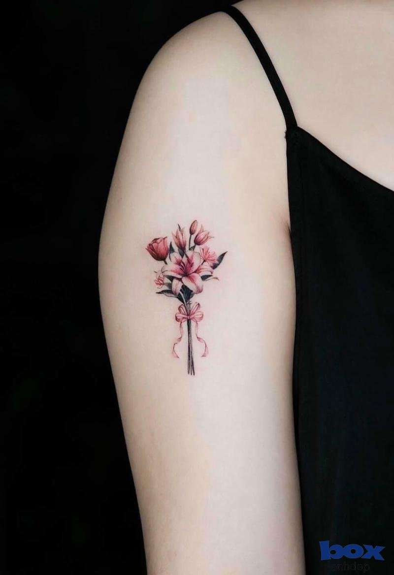 hình xăm hoa đẹp cho nữ