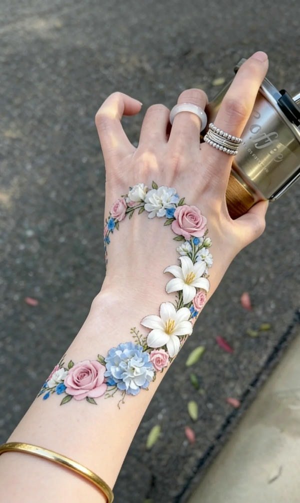 TOP 99+Hình xăm hoa hồng ở tay nữ quyến rũ nhất năm