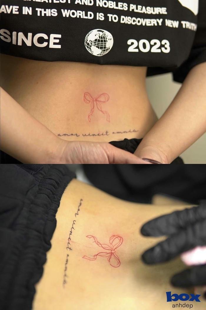 hình xăm ở đùi nữ