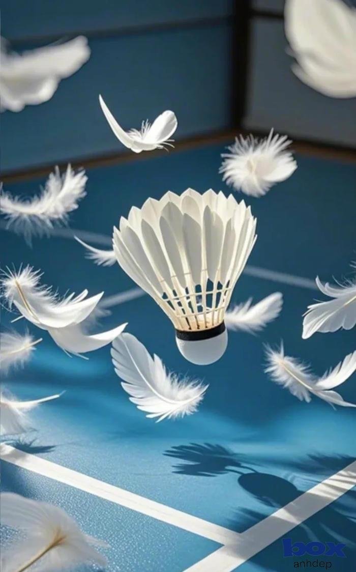 nền xanh cầu lông hd