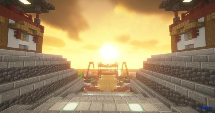 nghệ thuật ảnh minecraft sống động