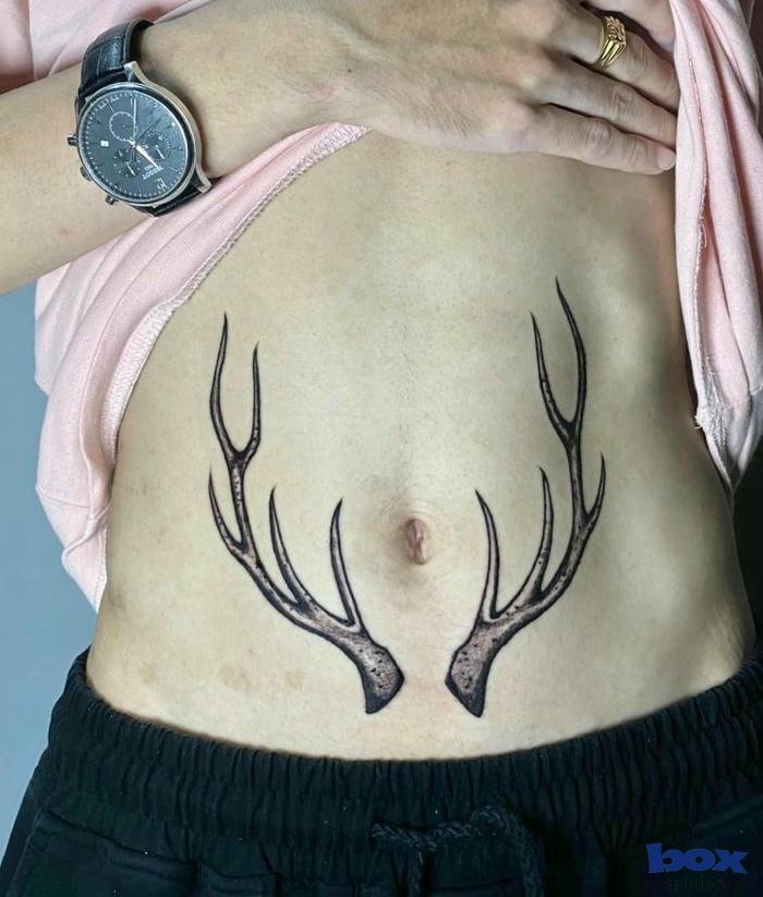 những hình xăm quyến rũ cho nữ sừng