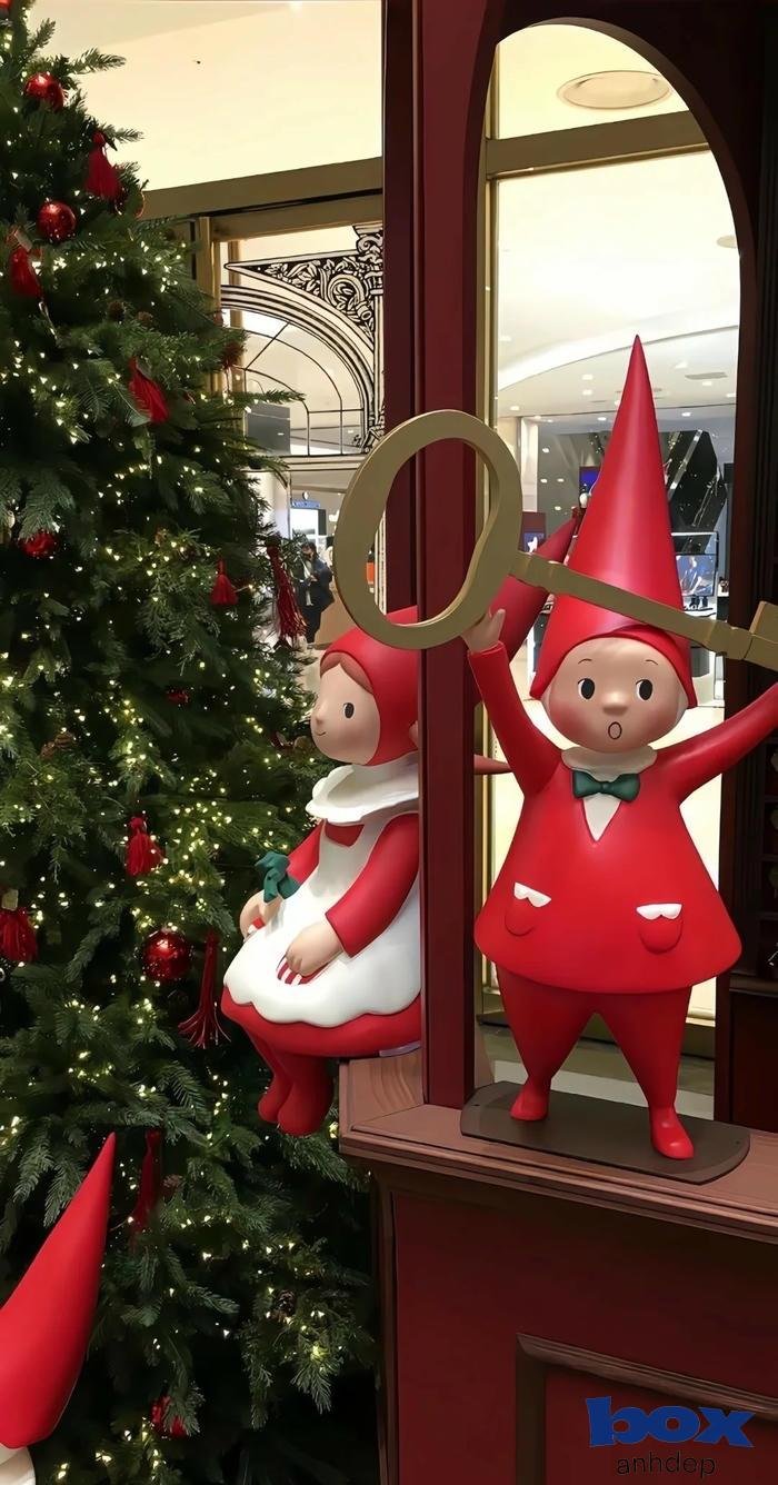 ông già noel 4k nét