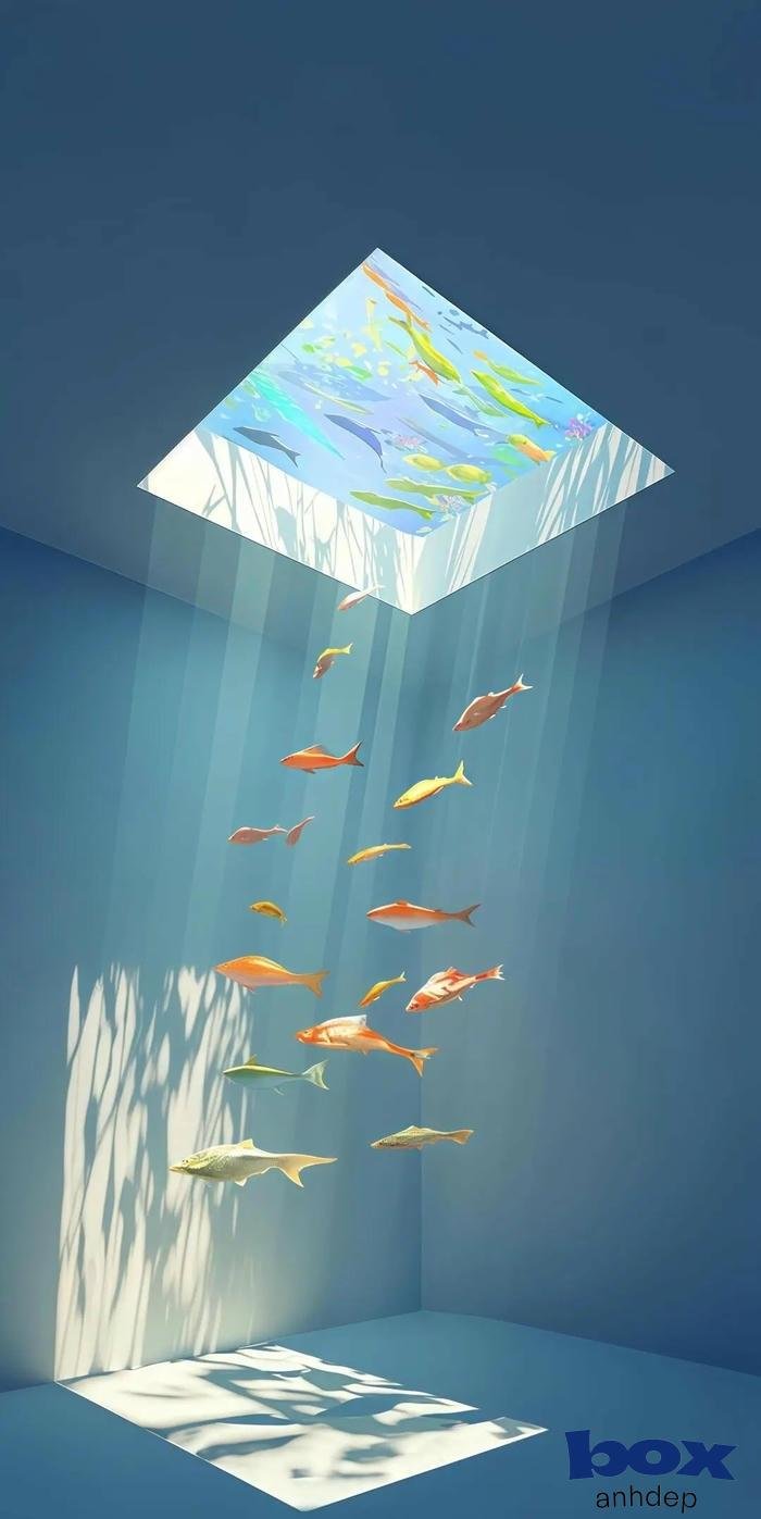 phong cách avatar trong suốt hiện đại