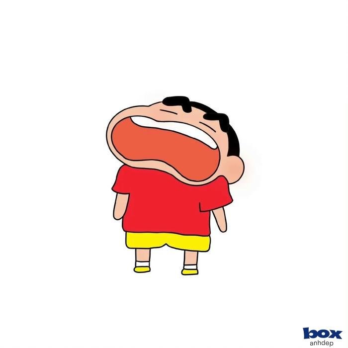 quyết tâm trong mắt shin chan