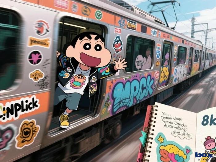 tinh tế ảnh đại diện shin chan