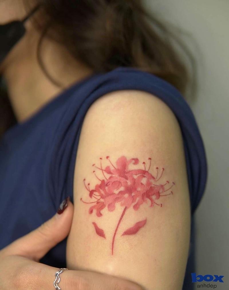 xăm hoa bỉ ngạnk