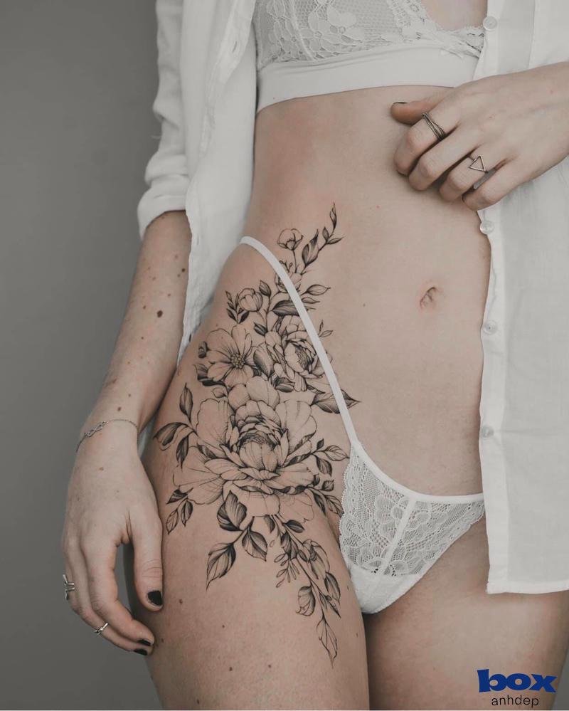 99+ Mẫu hình xăm vùng kín phụ nữ không che full 100